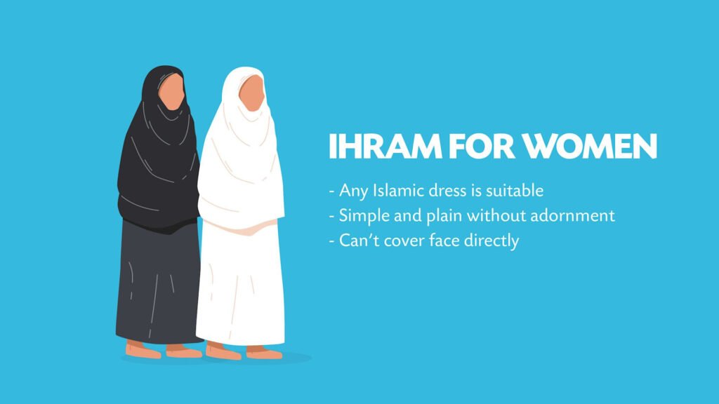 Women’s Ihram for Hajj or Umrah Travel